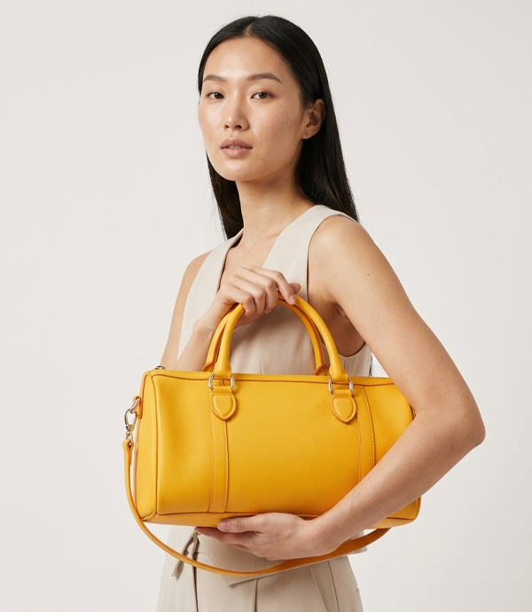 Goldenrod Barrel Bag Image